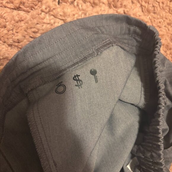 Figs Yola Skinny Scrub Pants Womens Small Nursing Medical Uniform Graphite Gray - Picture 8 of 12